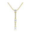 Shine Crystal Silver Necklaces SPE-3840